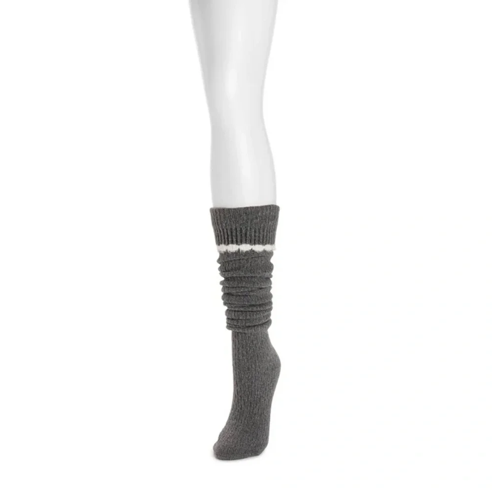 MUK LUKS Women's Microfiber Over the Knee Boot Sock, 1-Pack, Size 6-11 NWT